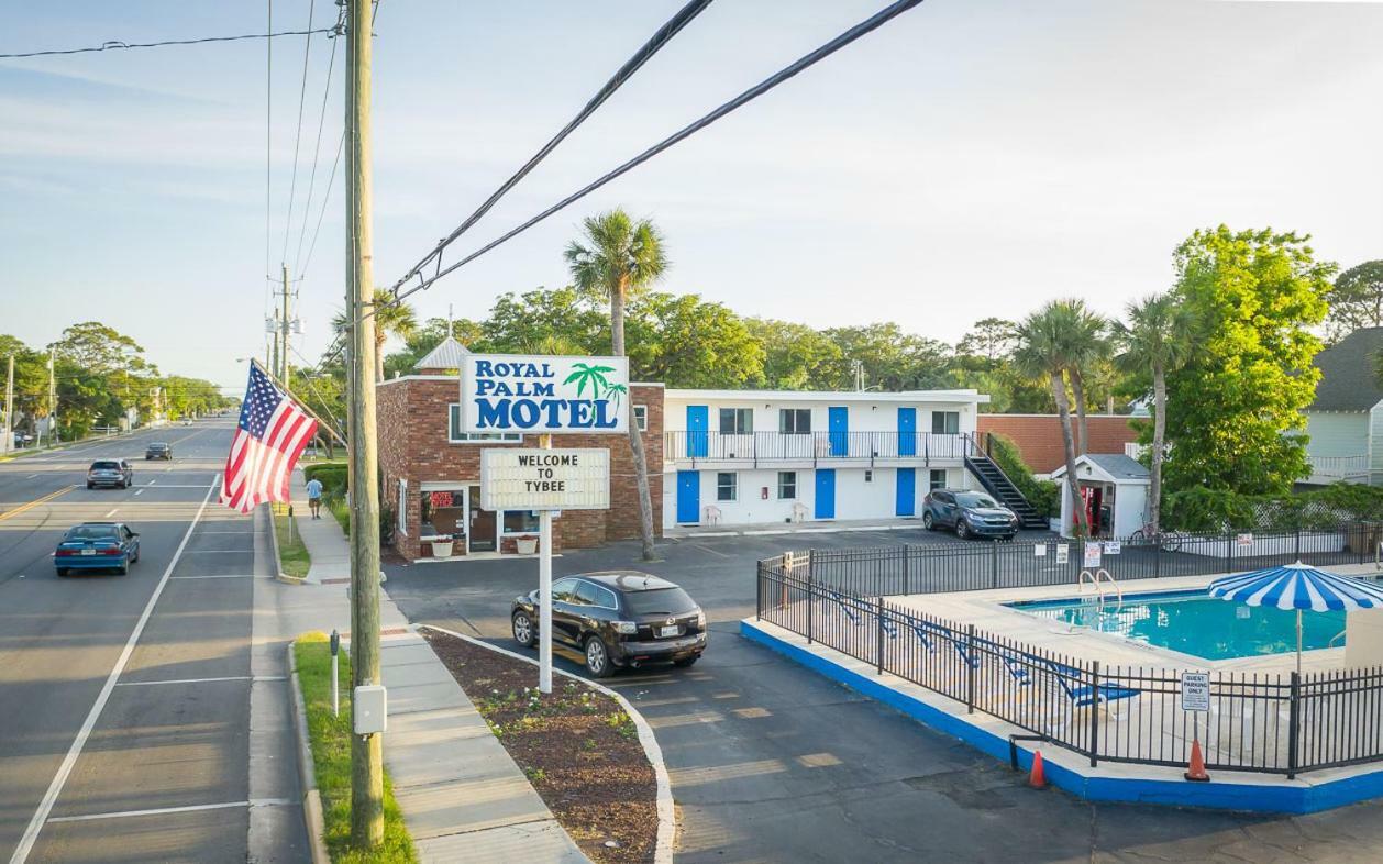 Royal Palms Motel Tybee Island Bagian luar foto